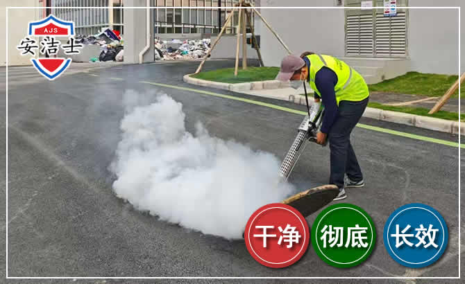 龙湾区消杀防疫现场